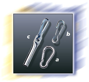 Karabiner / Seilendverschlüsse